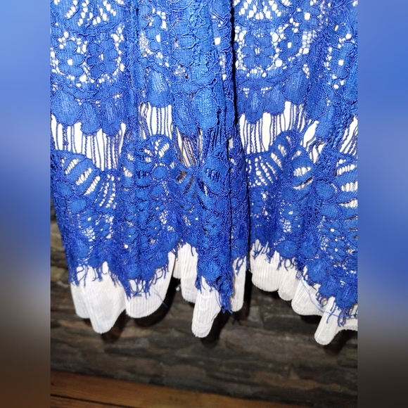 B Darlin lace overlay dress size 5/6 - Picture 3 of 9